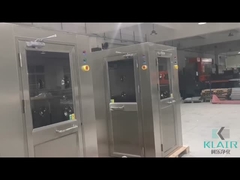 Gmp Cargo Cleanroom Air Shower Без пыли 380V 3P 60Hz с быстрой дверью