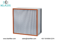 Фильтр средств массовой информации высокотемпературный HEPA Glassfiber с разделителями рамки SUS алюминиевыми