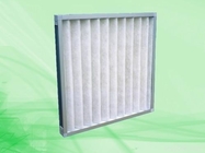 Основной плиссированный эффективностью воздушный фильтр панели, бумажный воздушный фильтр рамки Pre